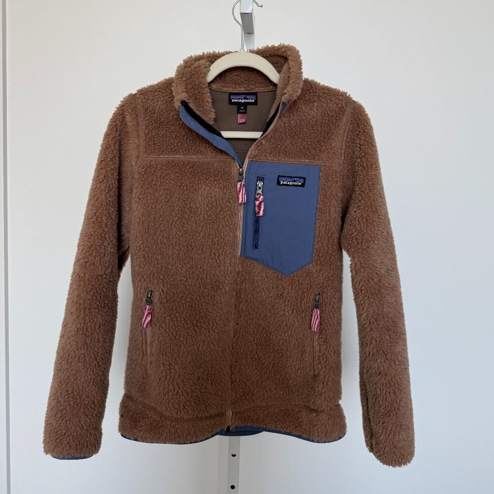Patagonia Brown and Blue Utility Jacket - Picture 4 of 6